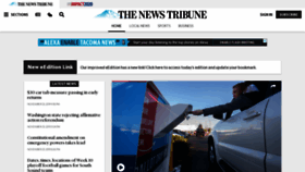 What Thenewstribune.com website looked like in 2019 (4 years ago)