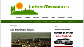 What Turismotoscana.es website looked like in 2019 (4 years ago)