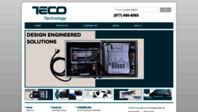 What Tecotechnology.com website looked like in 2019 (4 years ago)