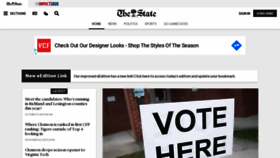 What Thestate.com website looked like in 2019 (4 years ago)