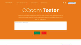 What Testcline.com website looked like in 2019 (4 years ago)