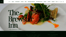 What Thebrewsterinn.com website looked like in 2019 (4 years ago)