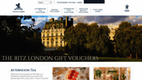 What Theritzlondonvouchers.com website looked like in 2019 (4 years ago)