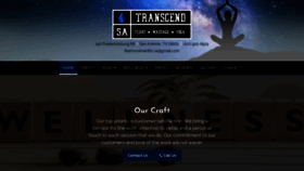 What Transcendsa.com website looked like in 2019 (4 years ago)