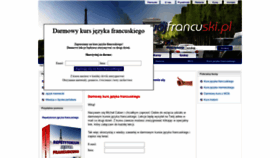 What Twojfrancuski.pl website looked like in 2019 (4 years ago)