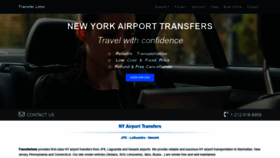 What Transferlimo.com website looked like in 2019 (4 years ago)
