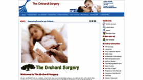 What Theorchardsurgery.co.uk website looked like in 2019 (4 years ago)