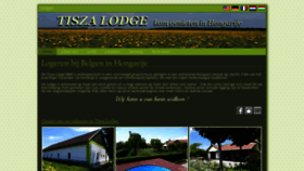 What Tiszalodge.com website looked like in 2019 (4 years ago)
