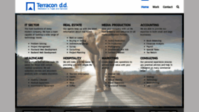 What Terracon.hr website looked like in 2019 (4 years ago)