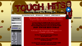 What Toughhits.com website looked like in 2019 (4 years ago)
