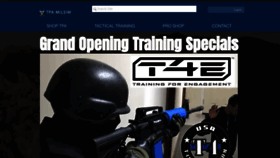 What Tacticalpaintballandairsoft.com website looked like in 2019 (4 years ago)