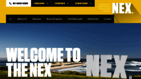 What Thenex.com.au website looked like in 2019 (4 years ago)