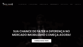 What Tropadevendas.com.br website looked like in 2019 (4 years ago)