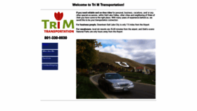 What Trimtransportation.com website looked like in 2019 (4 years ago)