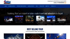 What Trekkingmart.com website looked like in 2019 (4 years ago)