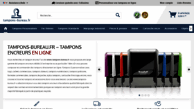 What Tampons-bureau.fr website looked like in 2019 (4 years ago)