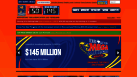 What Texaslotto.org website looked like in 2019 (4 years ago)