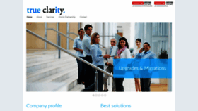 What Trueclarityconsulting.com website looked like in 2019 (4 years ago)