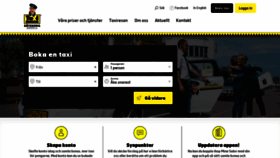 What Taxigoteborg.se website looked like in 2019 (4 years ago)