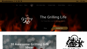 What Thegrillinglife.com website looked like in 2019 (4 years ago)