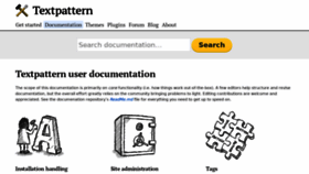 What Textpattern.net website looked like in 2019 (4 years ago)