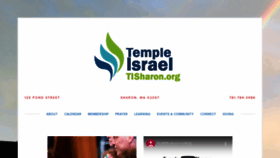 What Tisharon.org website looked like in 2019 (4 years ago)