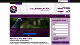 What Totalbirdcontrol.co.uk website looked like in 2019 (4 years ago)