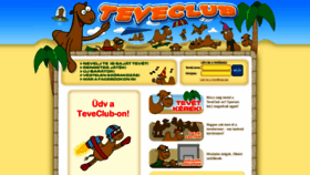 What Teveclub.hu website looked like in 2019 (4 years ago)