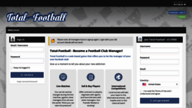 What Total-football.org website looked like in 2019 (4 years ago)