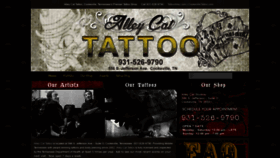 What Tattooalley.com website looked like in 2019 (4 years ago)