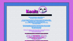 What Thekoala.com website looked like in 2019 (4 years ago)
