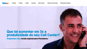 What Telein.com.br website looked like in 2019 (4 years ago)