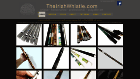What Theirishwhistle.com website looked like in 2019 (4 years ago)