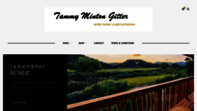What Tammymintongitter.com website looked like in 2019 (4 years ago)