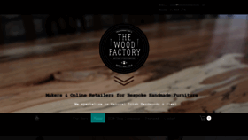 What Thewoodfactory.ie website looked like in 2019 (4 years ago)