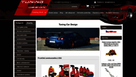 What Tuningcardesign.cz website looked like in 2019 (4 years ago)