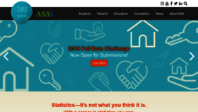 What Thisisstatistics.org website looked like in 2019 (4 years ago)
