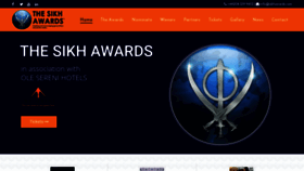 What Thesikhawards.com website looked like in 2019 (4 years ago)