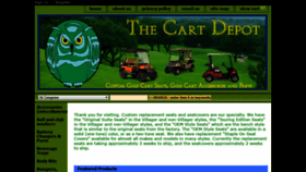 What Thecartdepot.com website looked like in 2019 (4 years ago)