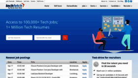What Techfetch.com website looked like in 2019 (5 years ago)