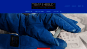 What Tempshield.com website looked like in 2019 (4 years ago)