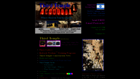 What Thirdtemple.com website looked like in 2019 (4 years ago)