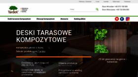What Tardex-wpc.pl website looked like in 2019 (4 years ago)