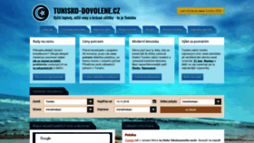 What Tunisko-dovolene.cz website looked like in 2019 (4 years ago)