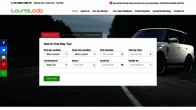 What Touristcab.in website looked like in 2019 (4 years ago)