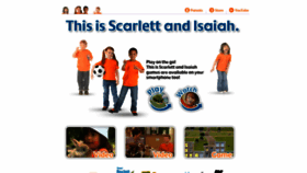 What Thisisscarlettandisaiah.com website looked like in 2019 (4 years ago)