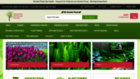 What Trees-plants.com website looked like in 2019 (4 years ago)