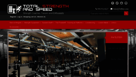 What Totalstrengthandspeed.com website looked like in 2019 (4 years ago)