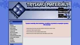 What Trymeta.cz website looked like in 2019 (4 years ago)