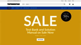 What Testbankfiles.com website looked like in 2019 (4 years ago)